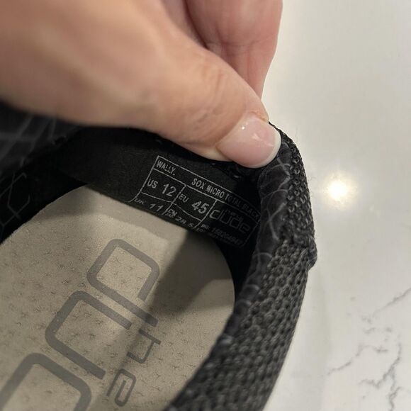 Hey Dude Wally Sox Micro Shoes Mens Size 12 black Gray Slip-On Loafers EU 45 - Picture 10 of 13